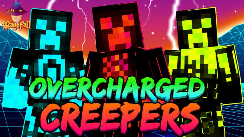 Overcharged Creepers on the Minecraft Marketplace by Magefall