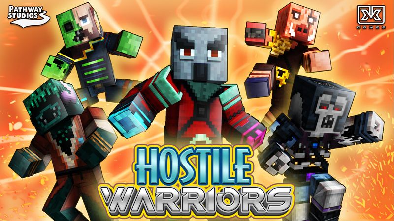 Hostile Warriors on the Minecraft Marketplace by Pathway Studios