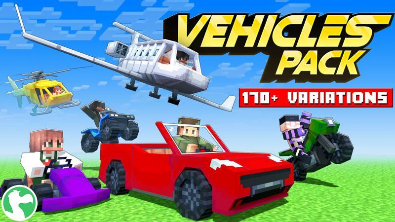 Vehicles Pack on the Minecraft Marketplace by Dodo Studios