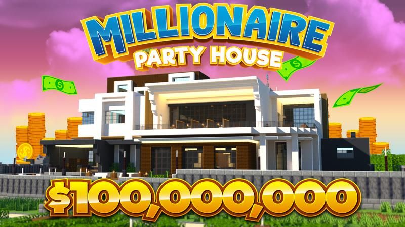 Millionaire Party House on the Minecraft Marketplace by 4KS Studios Millionaire Party House on the Minecraft Marketplace by 4KS Studios