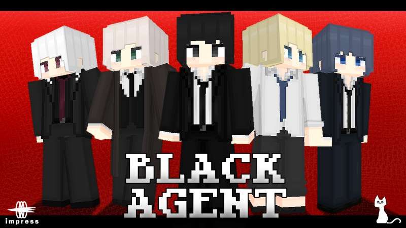 Black Agent on the Minecraft Marketplace by Impress Black Agent on the Minecraft Marketplace by Impress