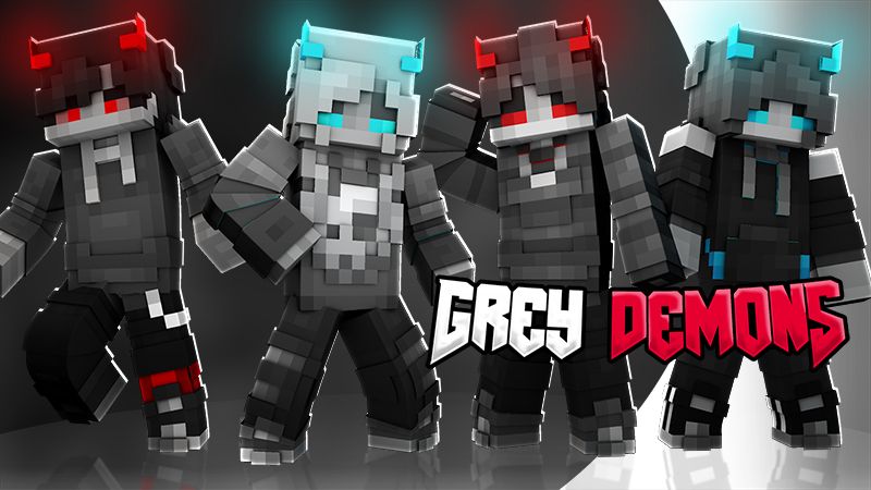 Grey Demons on the Minecraft Marketplace by The Lucky Petals Grey Demons on the Minecraft Marketplace by The Lucky Petals