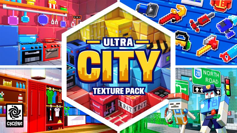 Ultra City Texture Pack on the Minecraft Marketplace by Cyclone