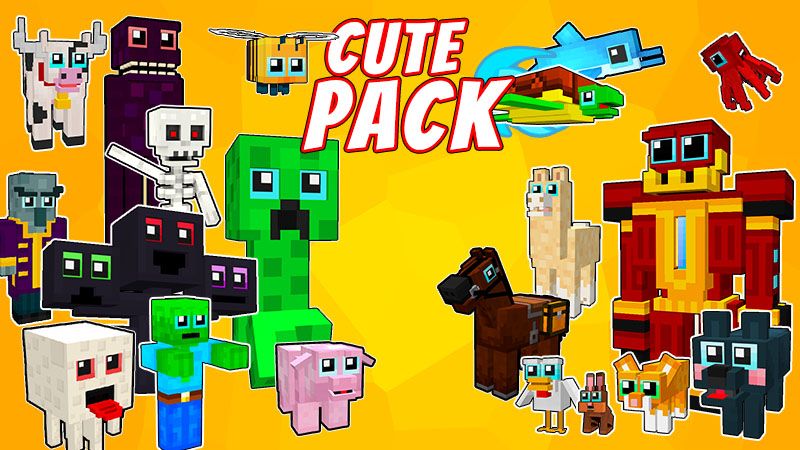 Cute Mashup Pack on the Minecraft Marketplace by VoxelBlocks