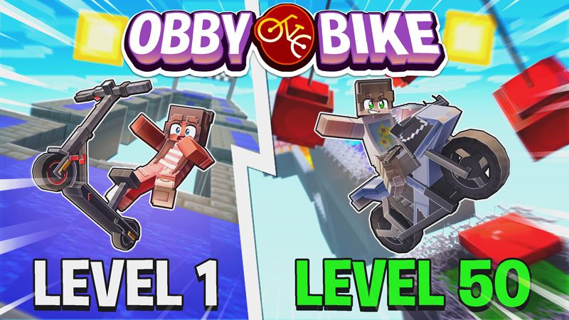 Obby Bike on the Minecraft Marketplace by CubeCraft Games