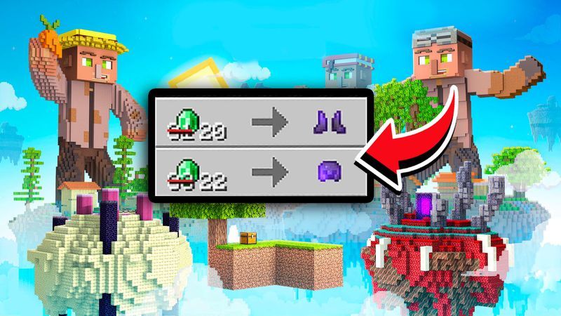 OP Villagers Sky Islands on the Minecraft Marketplace by 5 Frame Studios OP Villagers Sky Islands on the Minecraft Marketplace by 5 Frame Studios