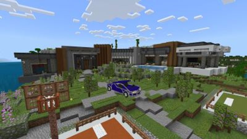 Ultimate Modern Mansion on the Minecraft Marketplace by Fun Creators