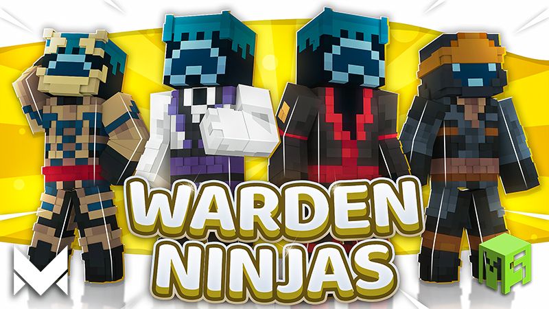 Warden Ninjas on the Minecraft Marketplace by MerakiBT Warden Ninjas on the Minecraft Marketplace by MerakiBT