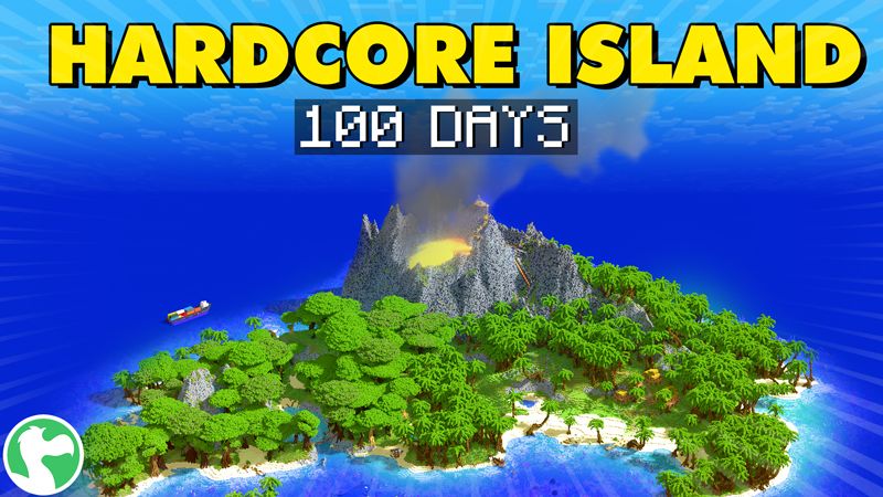 100 Days Hardcore Island on the Minecraft Marketplace by Dodo Studios