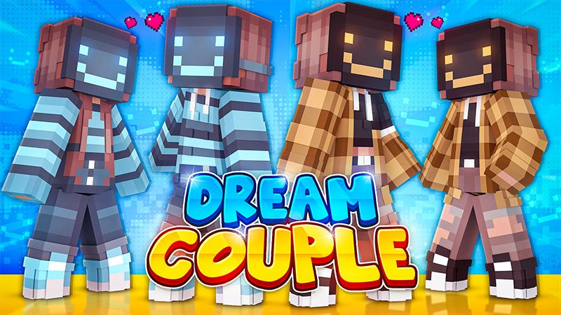 Dream Couple on the Minecraft Marketplace by Bunny Studios Dream Couple on the Minecraft Marketplace by Bunny Studios