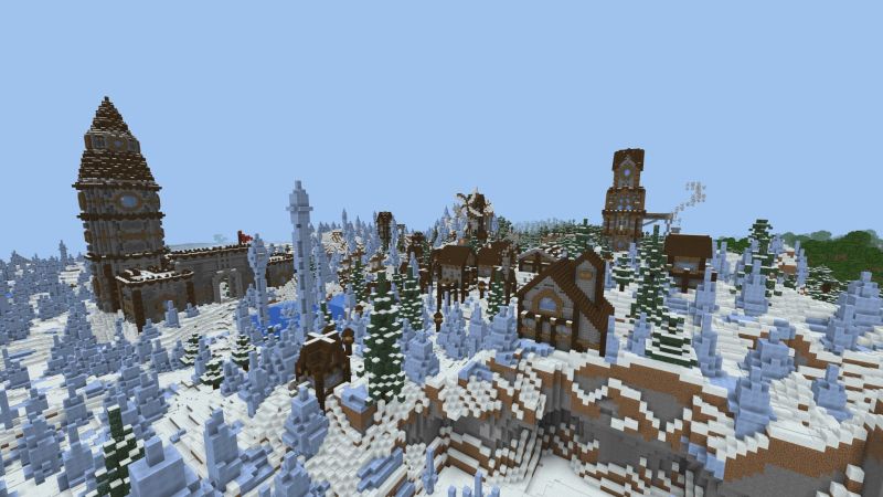 KVASIR, Nordic Village Spawn by Razzleberries