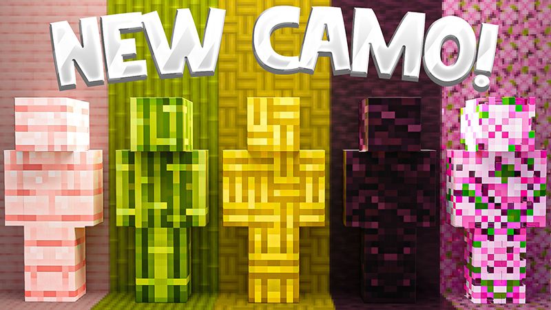 New Camo on the Minecraft Marketplace by Aliquam Studios