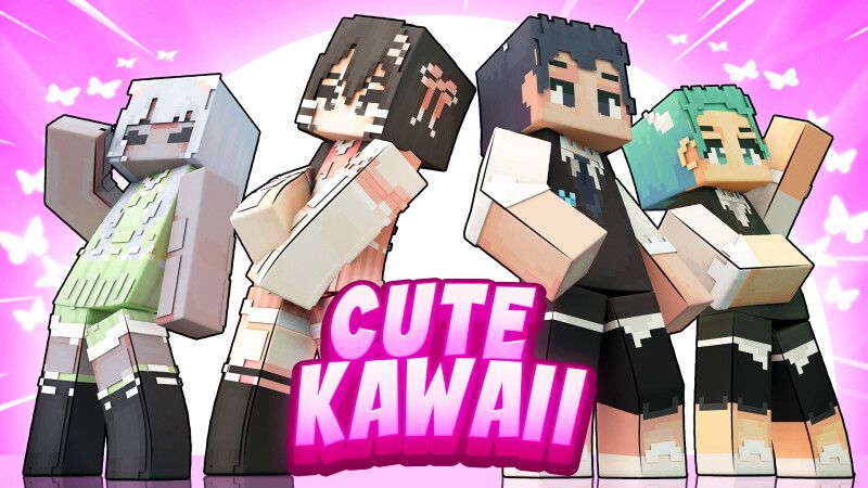 Cute Kawaii on the Minecraft Marketplace by CrackedCubes Cute Kawaii on the Minecraft Marketplace by CrackedCubes