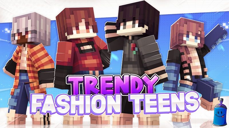 Trendy Fashion Teens on the Minecraft Marketplace by Street Studios