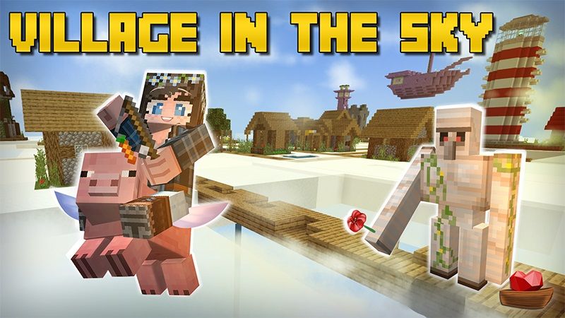 Village in the Sky on the Minecraft Marketplace by Lifeboat Village in the Sky on the Minecraft Marketplace by Lifeboat