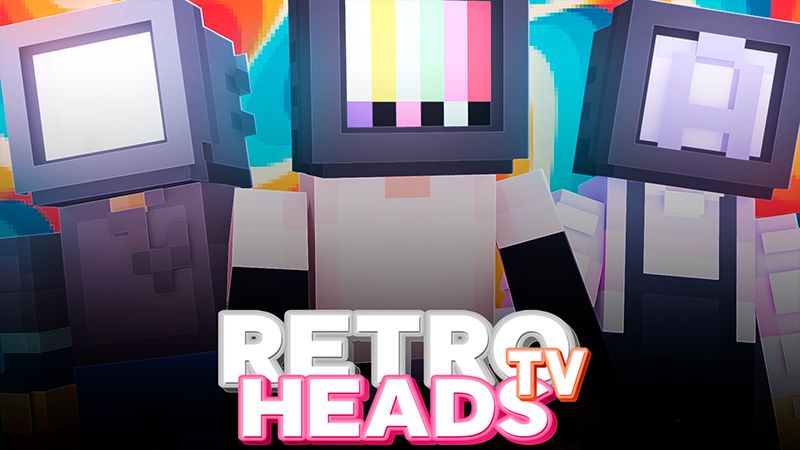 Retro TV Heads on the Minecraft Marketplace by Eco Studios