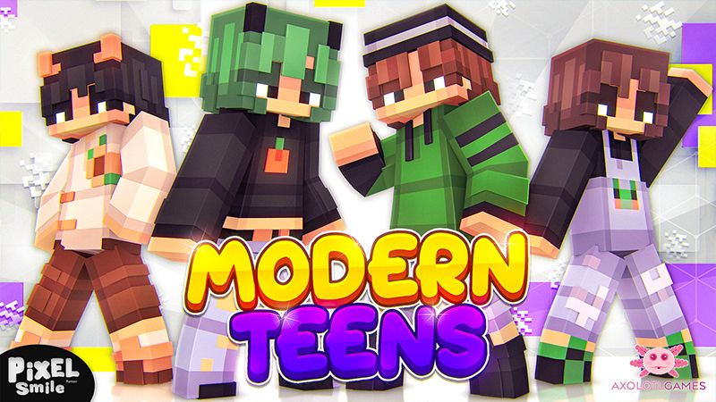 Modern Teens on the Minecraft Marketplace by Pixel Smile Studios Modern Teens on the Minecraft Marketplace by Pixel Smile Studios