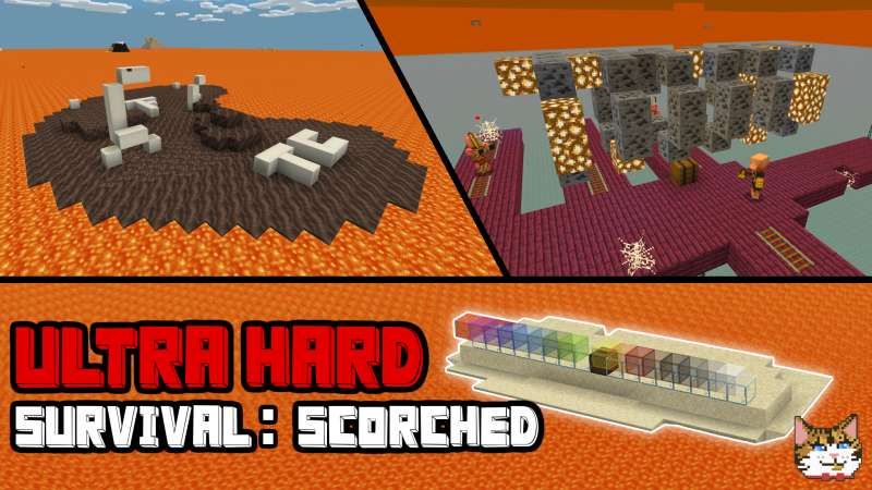 Ultra Hard Survival Scorched on the Minecraft Marketplace by IBXToyMaps