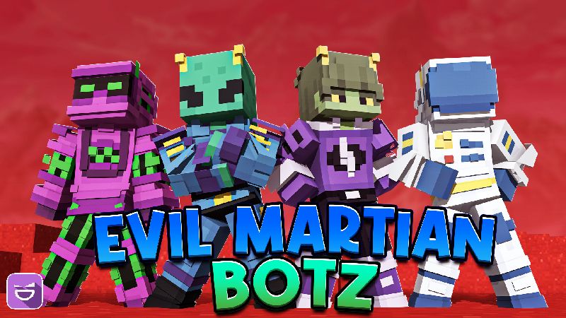 Evil Martian Botz on the Minecraft Marketplace by Giggle Block Studios