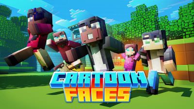 Cartoon Faces on the Minecraft Marketplace by Cubed Creations