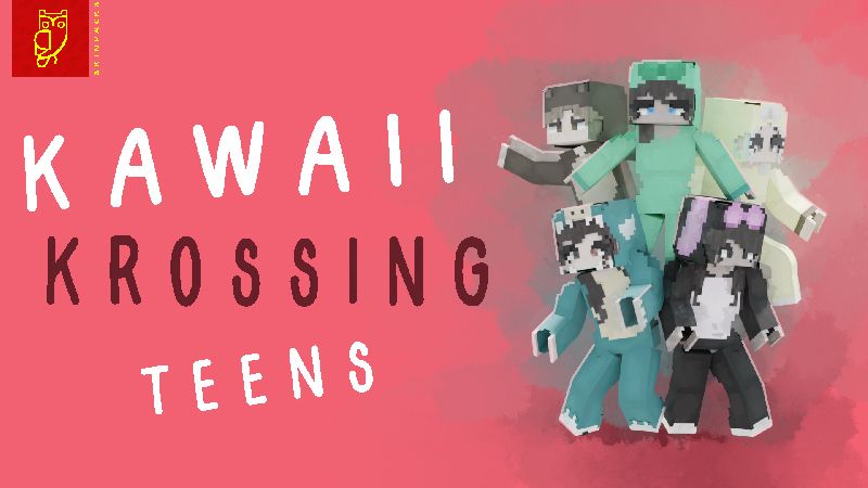 Kawaii Krossing Teens on the Minecraft Marketplace by DeliSoft Studios
