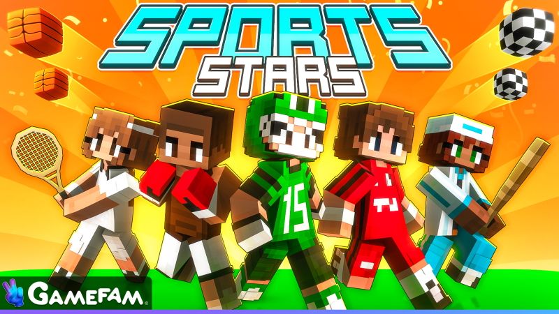 Sports Stars on the Minecraft Marketplace by Gamefam