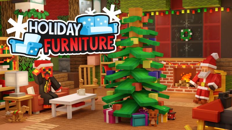 Holiday Furniture on the Minecraft Marketplace by Meatball Inc Holiday Furniture on the Minecraft Marketplace by Meatball Inc
