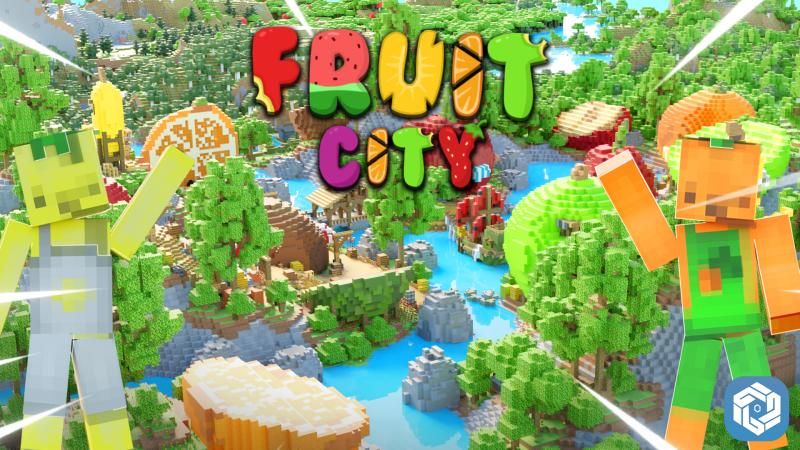 Fruit City on the Minecraft Marketplace by Waypoint Studios Fruit City on the Minecraft Marketplace by Waypoint Studios