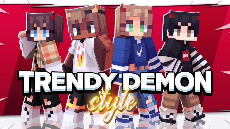 Trendy Demon Style on the Minecraft Marketplace by Fall Studios Trendy Demon Style on the Minecraft Marketplace by Fall Studios