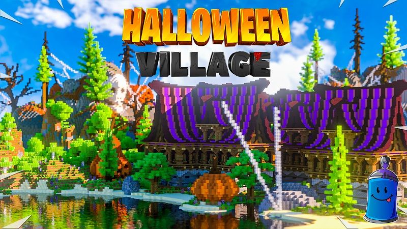 Halloween Village on the Minecraft Marketplace by Fall Studios Halloween Village on the Minecraft Marketplace by Fall Studios