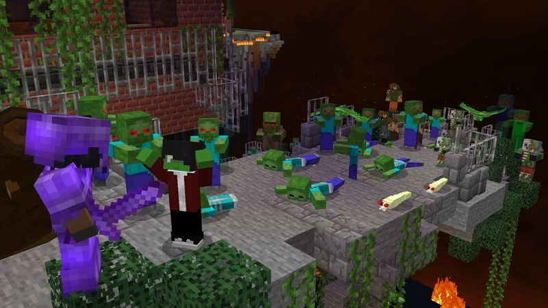 One Block Zombies by Builders Horizon