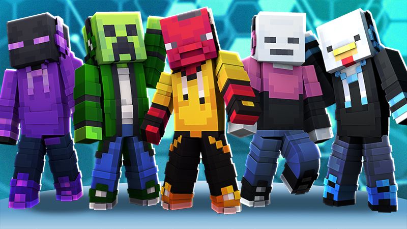 Gaming Mob Skins on the Minecraft Marketplace by The Lucky Petals