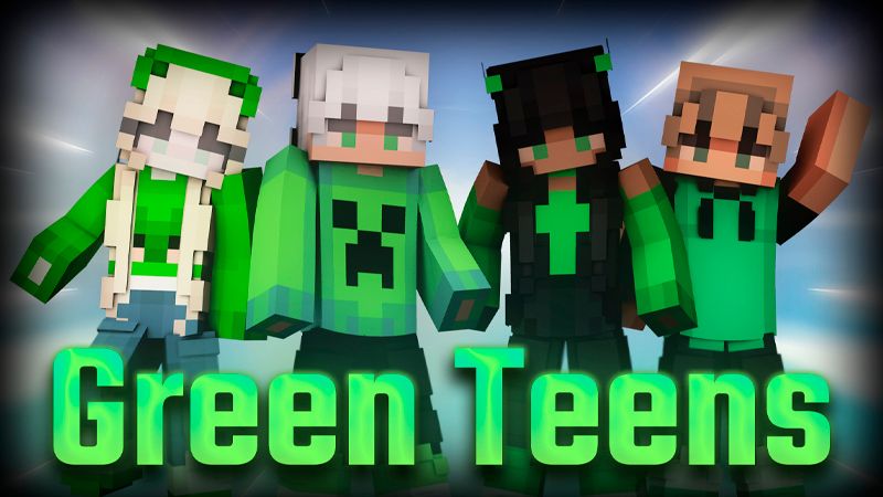 Green Teens on the Minecraft Marketplace by Lua Studios