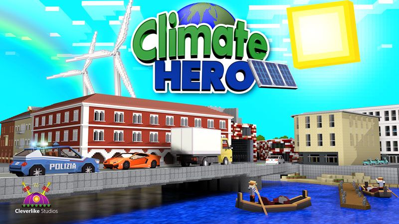 Climate Hero on the Minecraft Marketplace by Cleverlike Climate Hero on the Minecraft Marketplace by Cleverlike