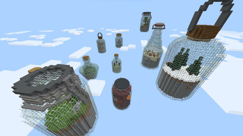 Skyblock Bottles by 4KS Studios