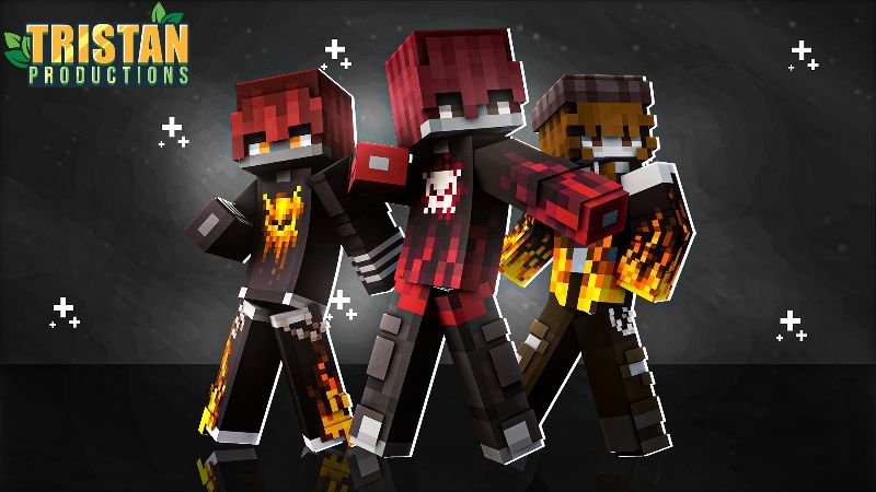 Fire Teens on the Minecraft Marketplace by Tristan Productions Fire Teens on the Minecraft Marketplace by Tristan Productions