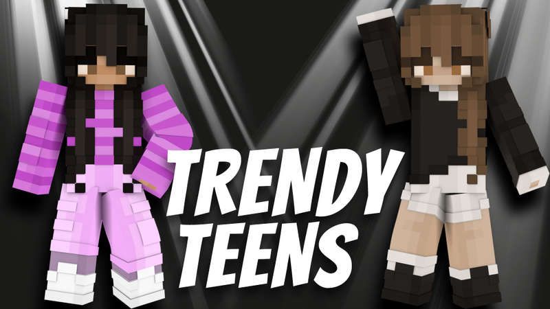 Trendy Teens on the Minecraft Marketplace by VoxelBlocks Trendy Teens on the Minecraft Marketplace by VoxelBlocks