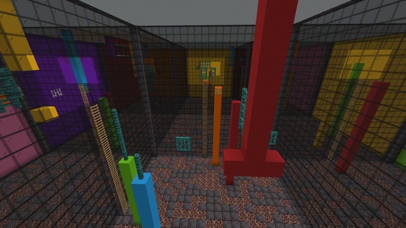 Rubik's Cube Parkour by Pixell Studio