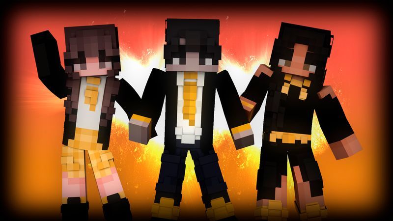 Gold Agents by 5 Frame Studios (Minecraft Skin Pack) - Minecraft ...