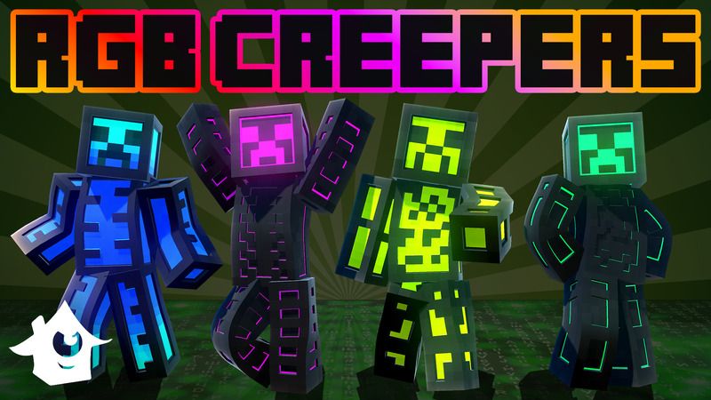 RGB Creepers on the Minecraft Marketplace by House of How RGB Creepers on the Minecraft Marketplace by House of How