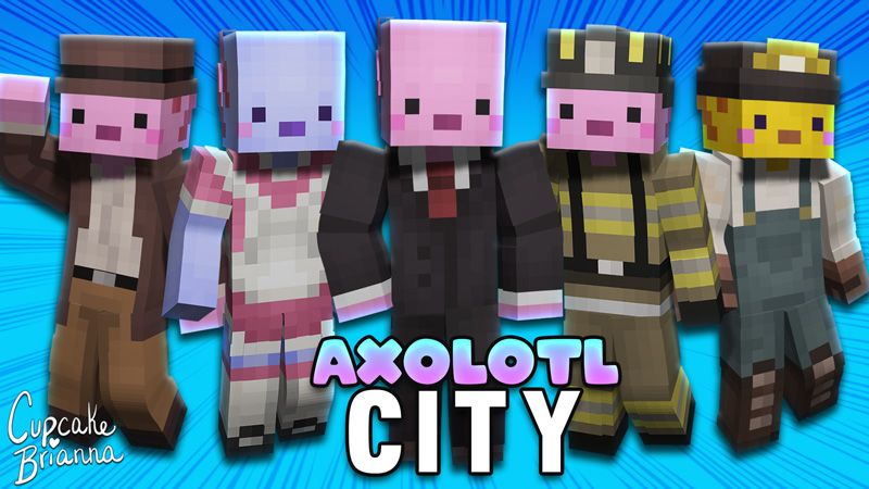 Axolotl City Skin Pack