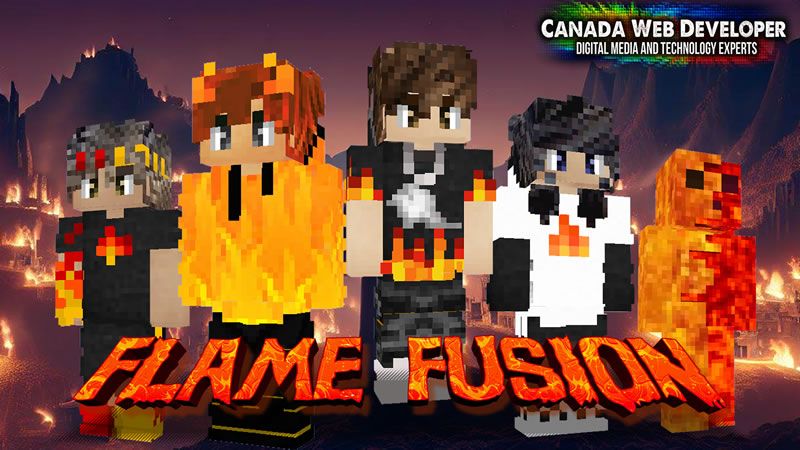 FLAME FUSION on the Minecraft Marketplace by CanadaWebDeveloper FLAME FUSION on the Minecraft Marketplace by CanadaWebDeveloper