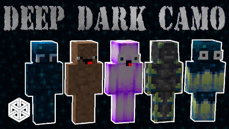 Deep Dark Camo on the Minecraft Marketplace by Yeggs Deep Dark Camo on the Minecraft Marketplace by Yeggs
