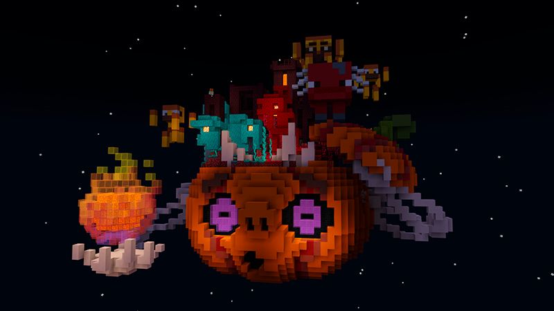 Skyblock Halloween by In Mine