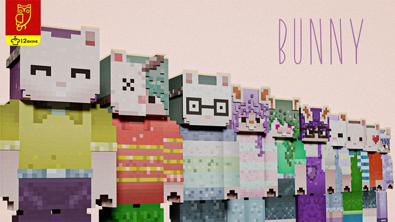 Bunny on the Minecraft Marketplace by DeliSoft Studios Bunny on the Minecraft Marketplace by DeliSoft Studios