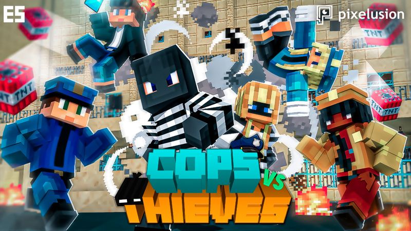 Cops vs Thieves on the Minecraft Marketplace by Pixelusion Cops vs Thieves on the Minecraft Marketplace by Pixelusion