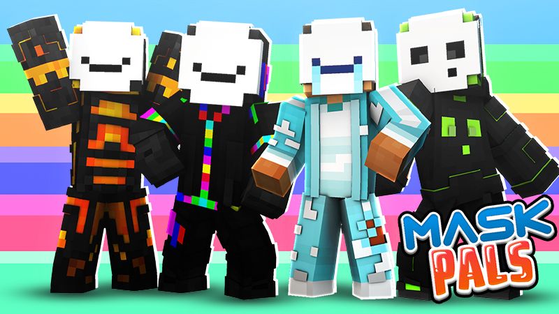 Mask Pals on the Minecraft Marketplace by The Lucky Petals Mask Pals on the Minecraft Marketplace by The Lucky Petals