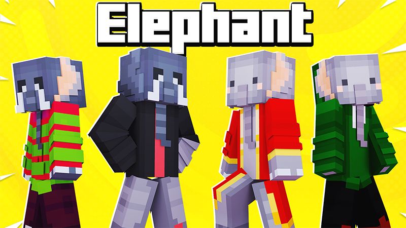 Elephant on the Minecraft Marketplace by Pickaxe Studios