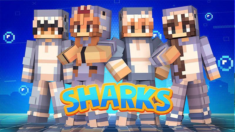 Sharks on the Minecraft Marketplace by Mine-North Sharks on the Minecraft Marketplace by Mine-North