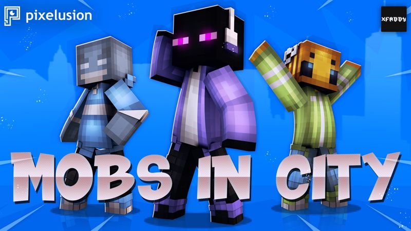 Mobs In City on the Minecraft Marketplace by Pixelusion Mobs In City on the Minecraft Marketplace by Pixelusion